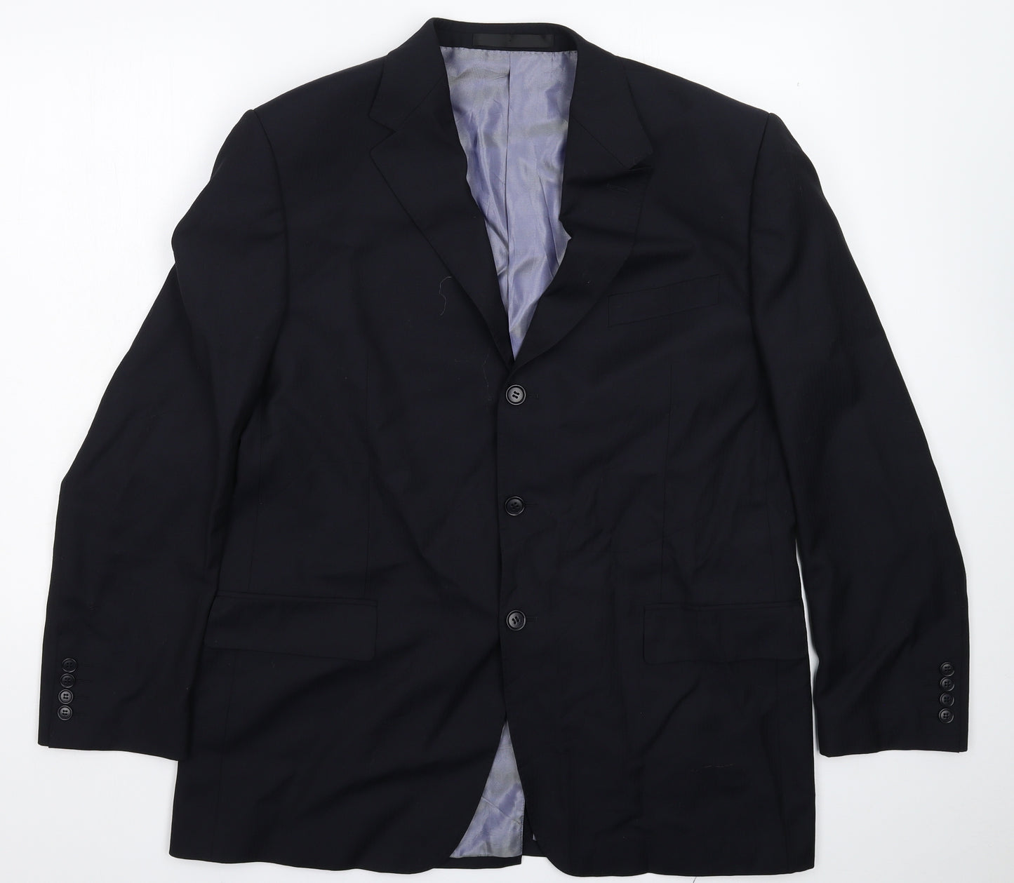 Marks and Spencer Mens Blue   Jacket Suit Jacket Size 44