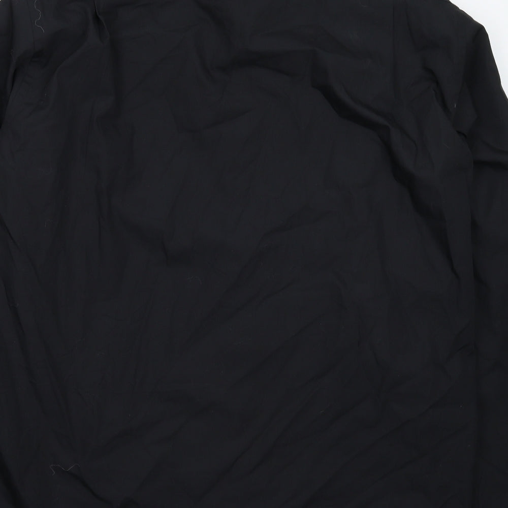 Balmain Mens Black    Dress Shirt Size 16