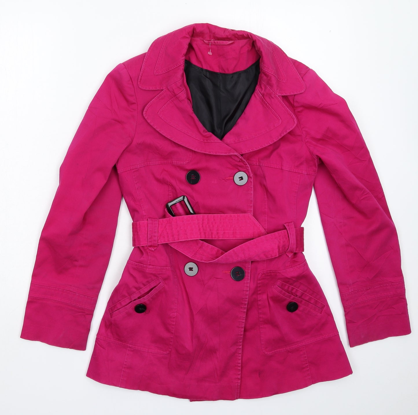 F&F Womens Pink   Pea Coat Coat Size 10