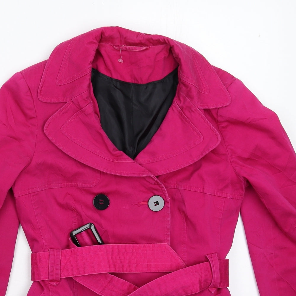 F&F Womens Pink   Pea Coat Coat Size 10