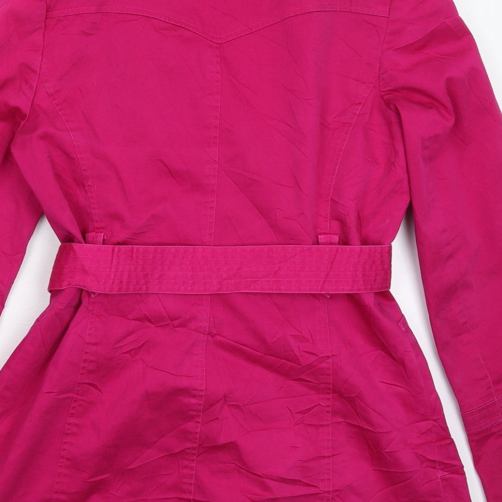 F&F Womens Pink   Pea Coat Coat Size 10