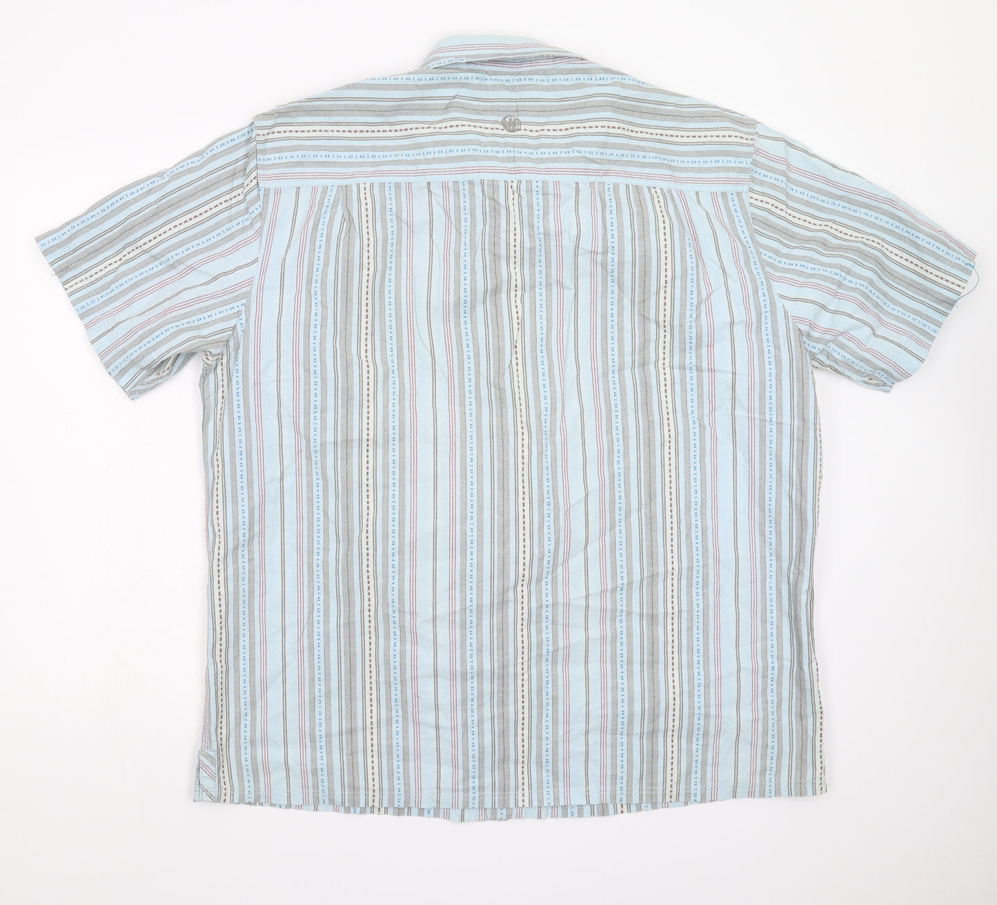 Fat Face Mens Multicoloured Striped   Button-Up Size 2XL