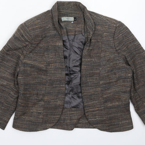 Red Herring Womens  Geometric  Jacket Blazer Size 12