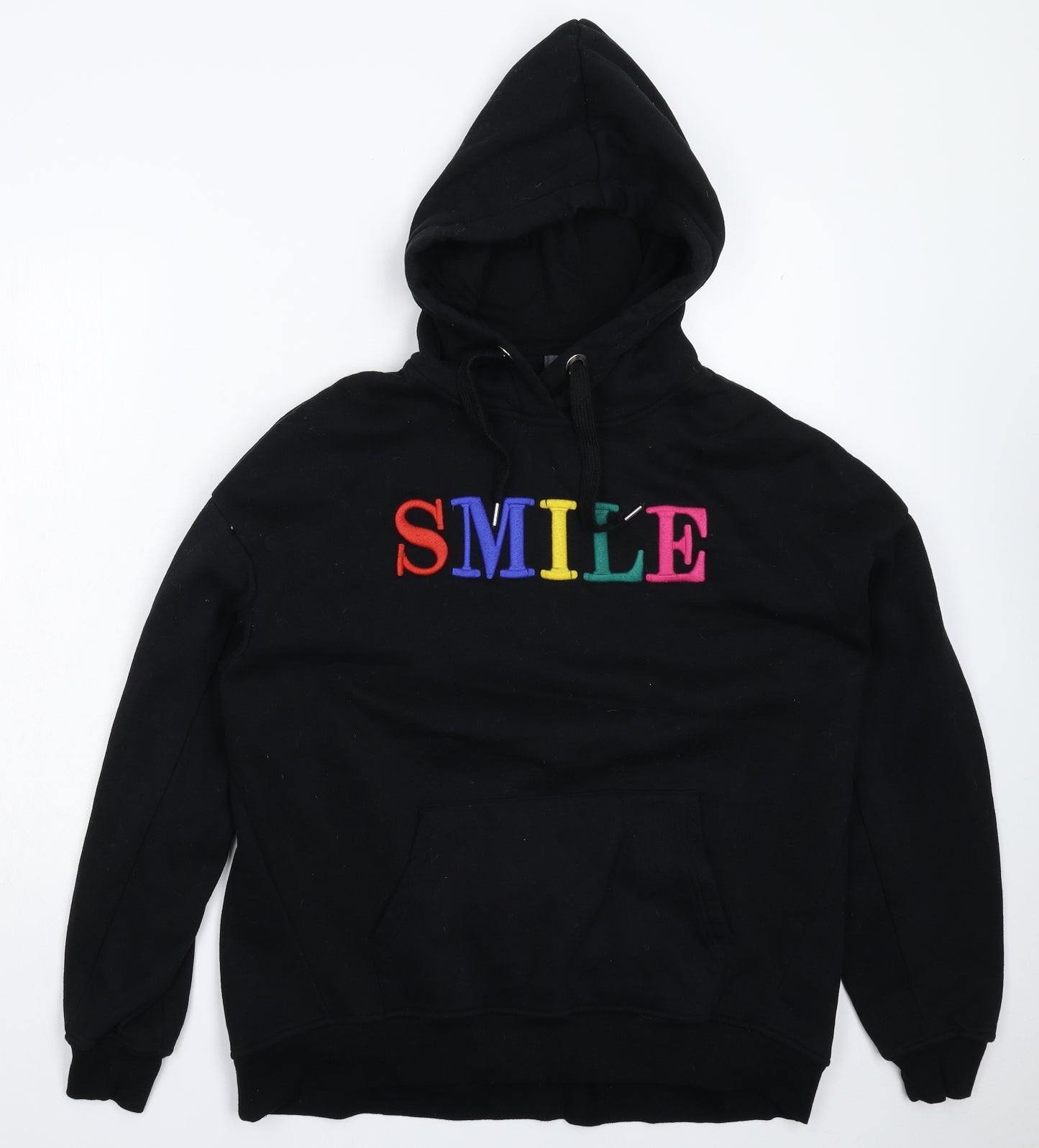Primark Womens Black   Pullover Hoodie Size 14  - Oversized