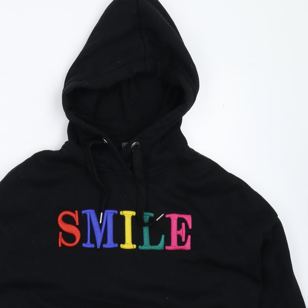 Primark Womens Black   Pullover Hoodie Size 14  - Oversized
