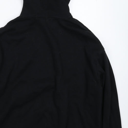 Primark Womens Black   Pullover Hoodie Size 14  - Oversized