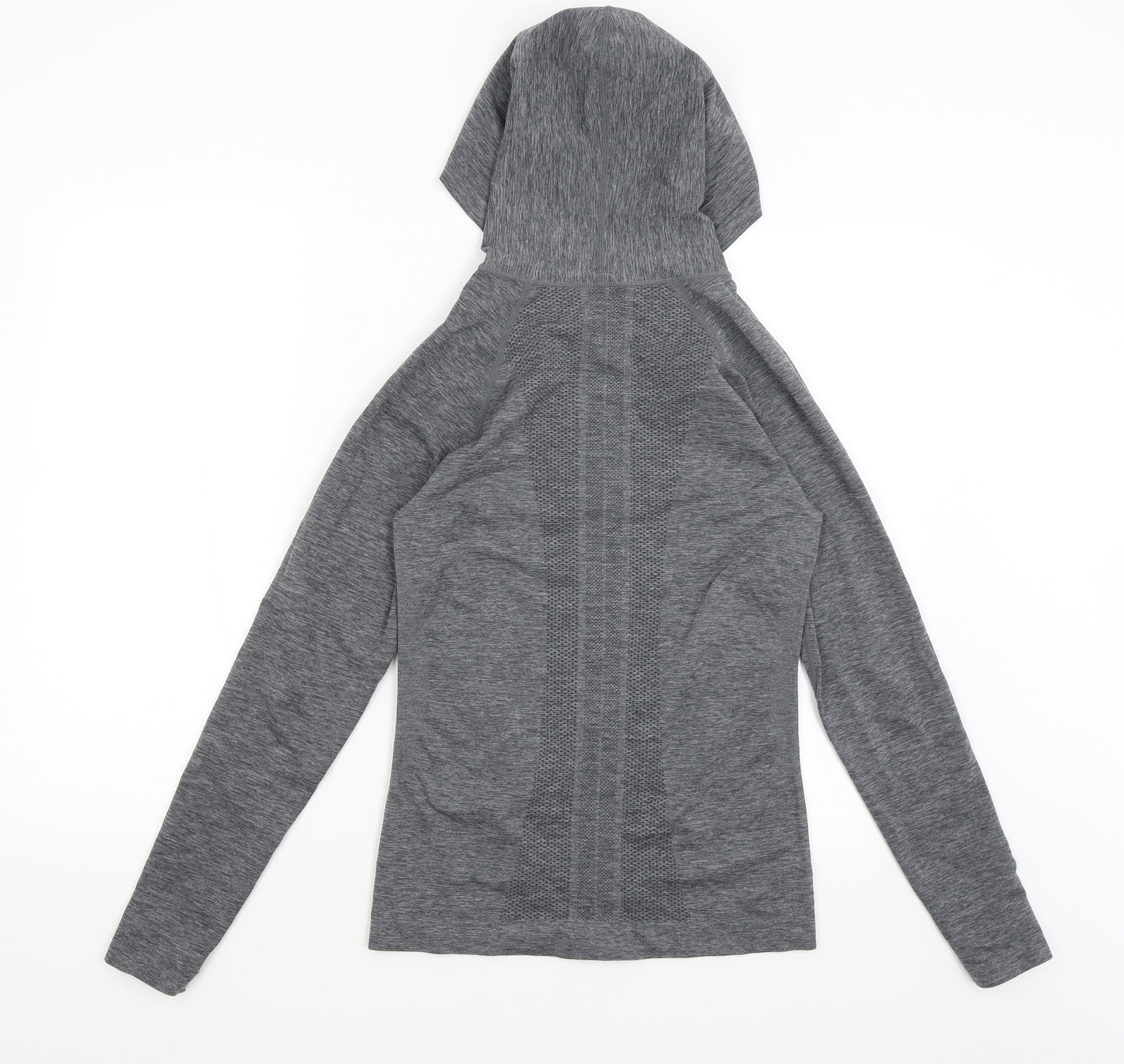 Greenice Womens Grey   Full Zip Hoodie Size M