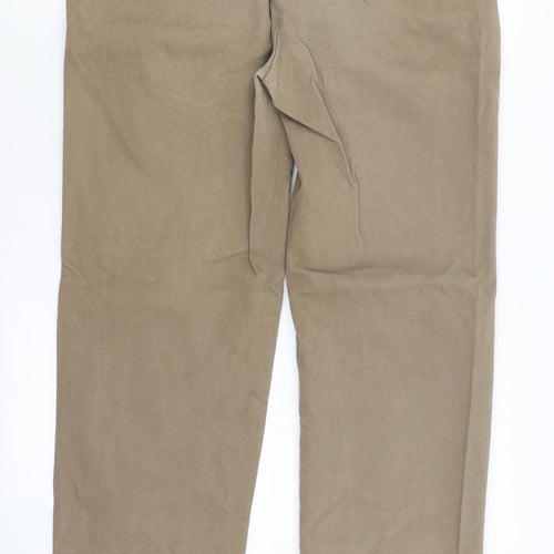 Wolsey Mens Beige   Straight Jeans Size 34 in L30 in