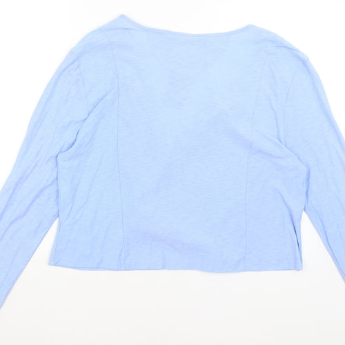 Pomodoro Womens Blue   Cardigan Jumper Size 20