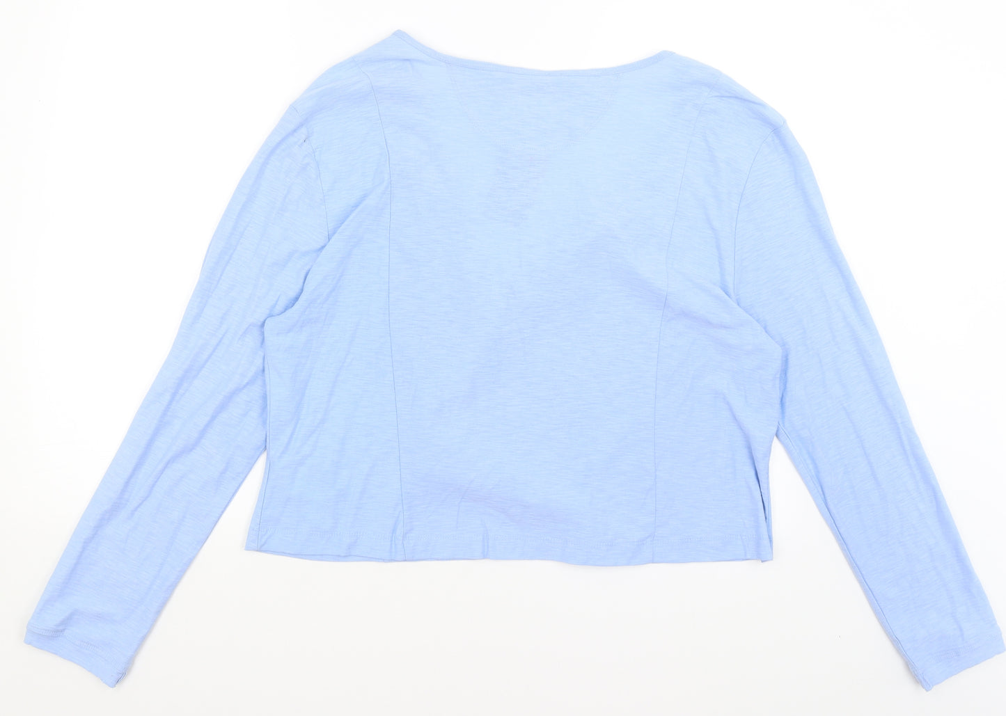 Pomodoro Womens Blue   Cardigan Jumper Size 20