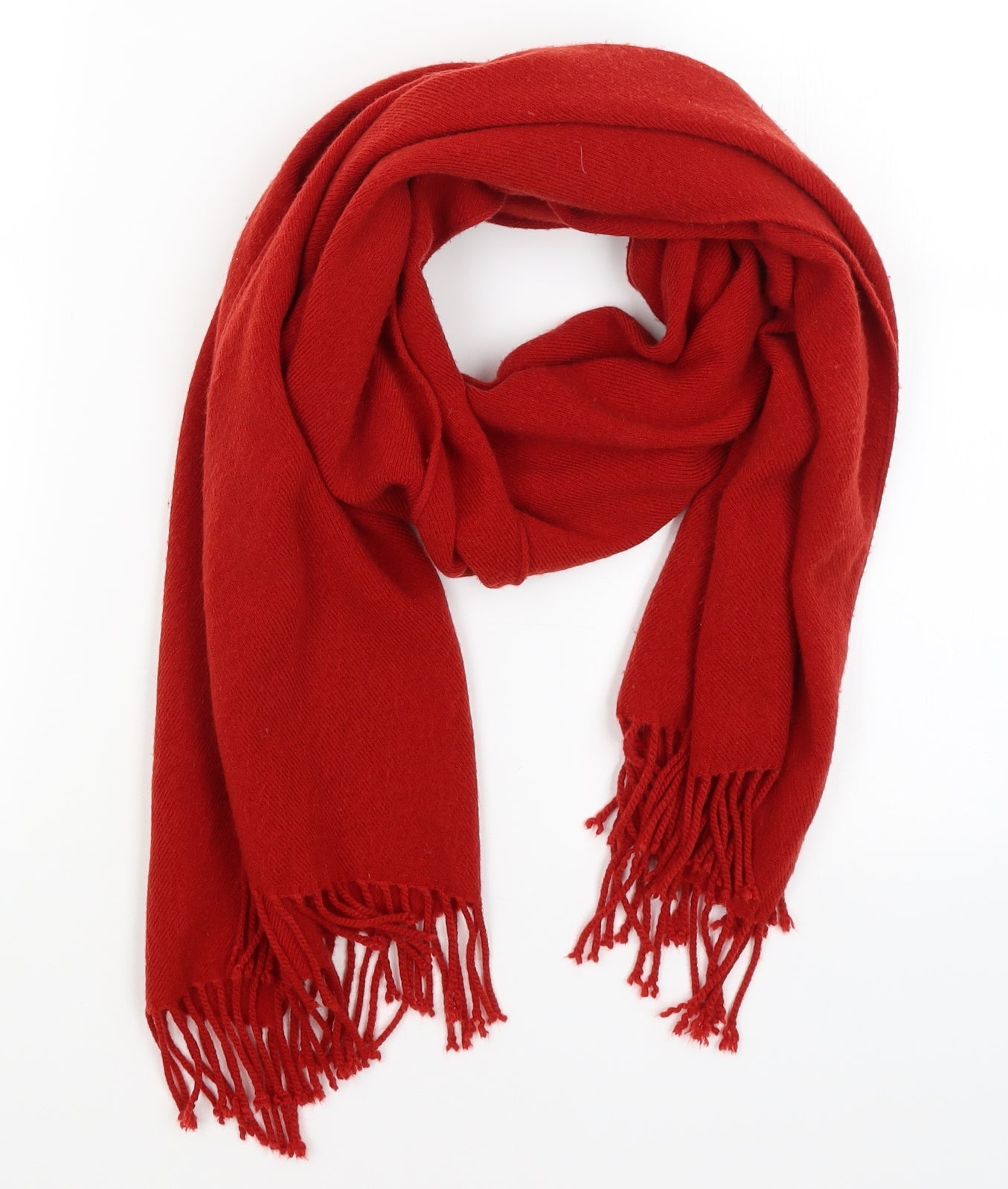 Preworn Womens Red    Scarf