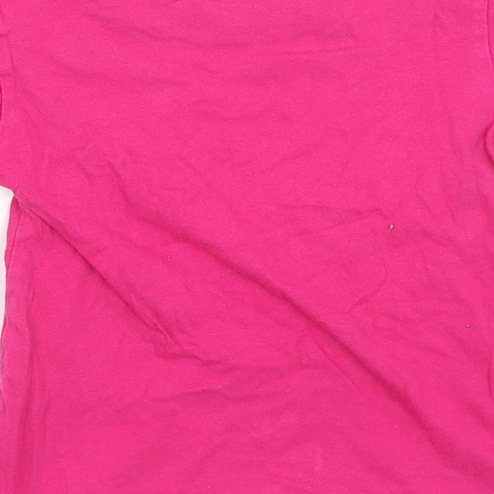 Otranto Girls Pink   Basic T-Shirt Size 4 Years  - Love Salou
