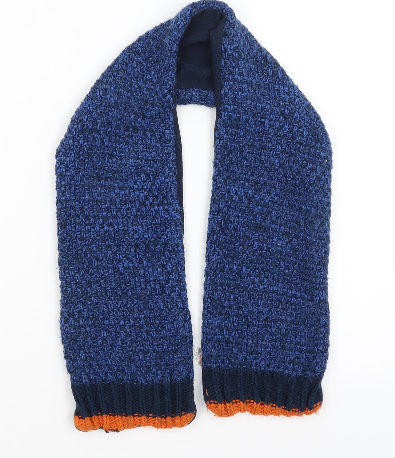 George Boys Blue Colourblock  Scarf  One Size