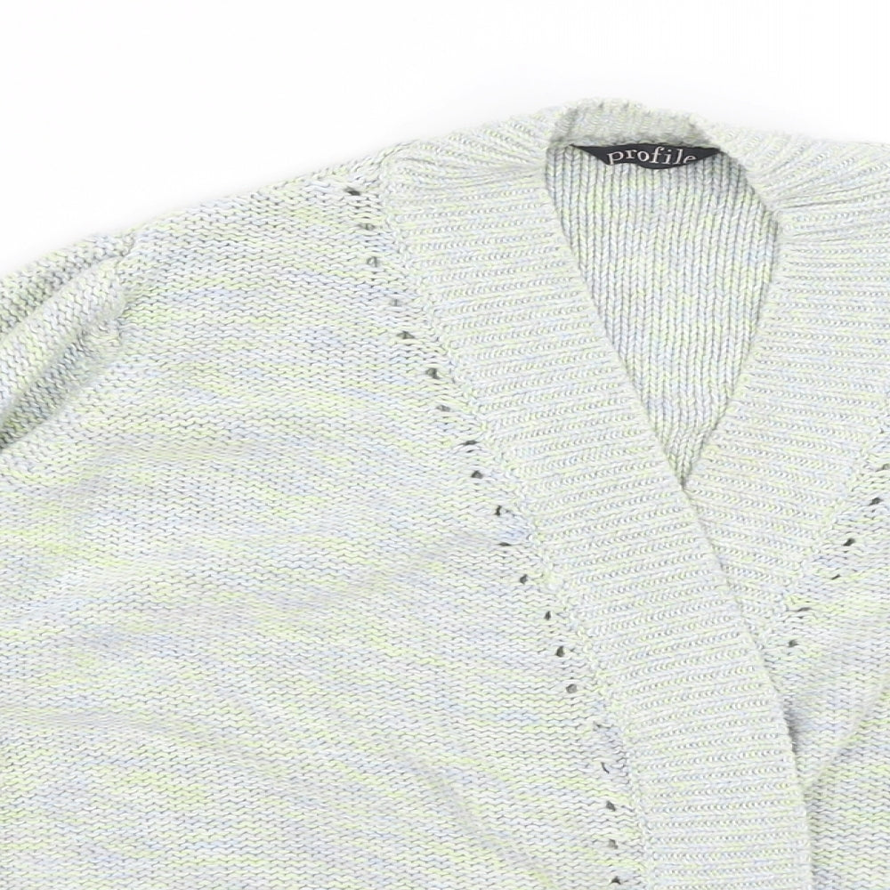 Profile Womens Green   Cardigan Jumper Size 14