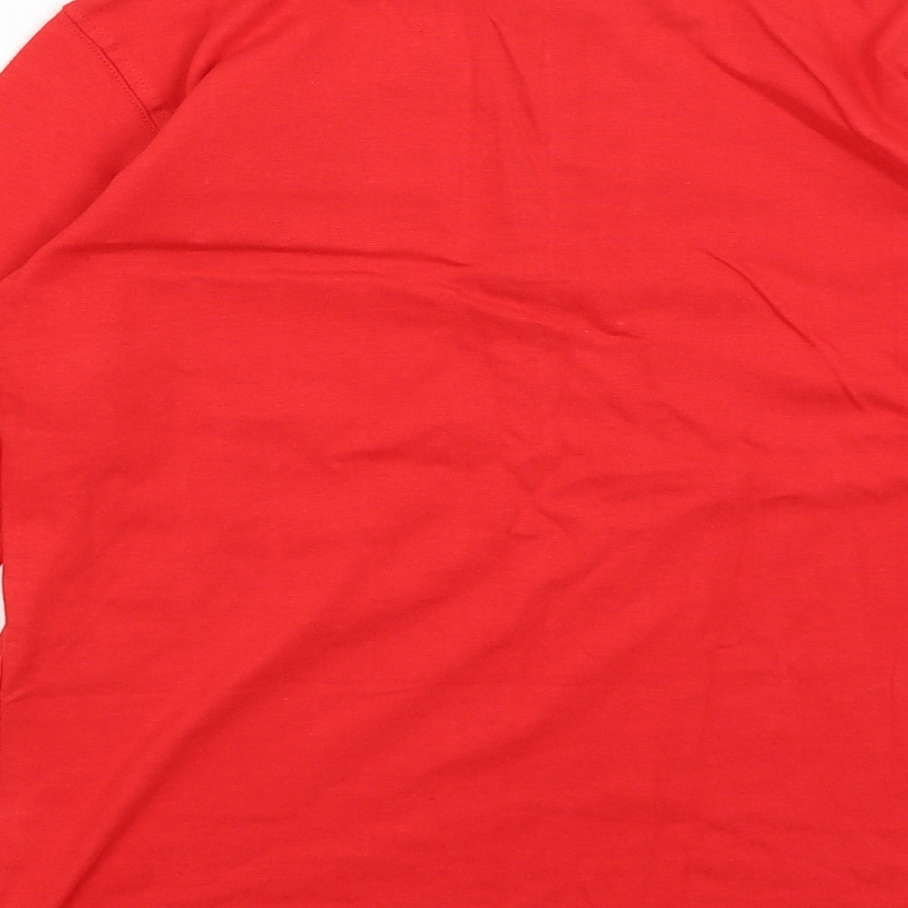 Urban Outlaws Boys Red   Basic T-Shirt Size 11-12 Years  - Wales