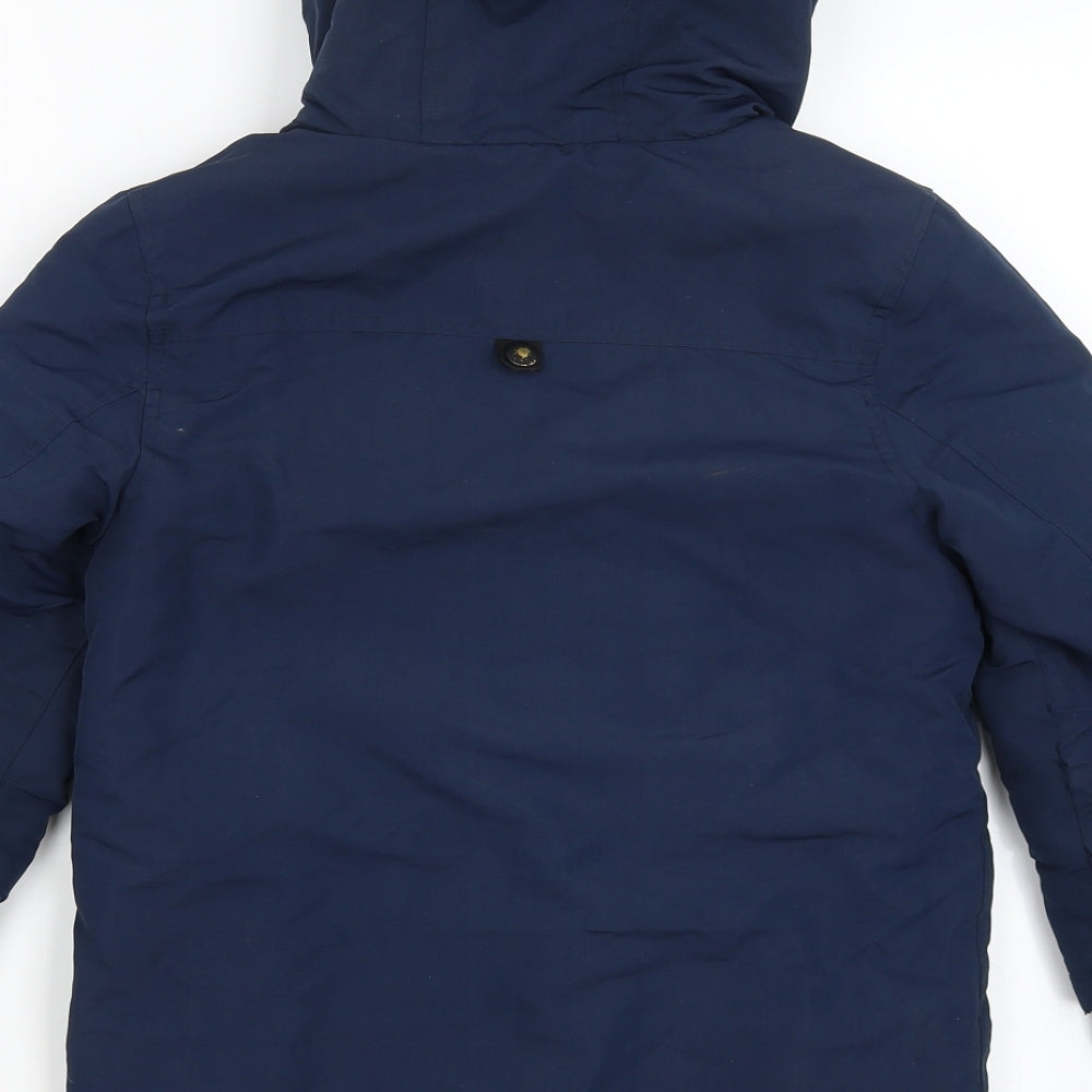 F&F Boys Blue   Rain Coat Coat Size 6-7 Years