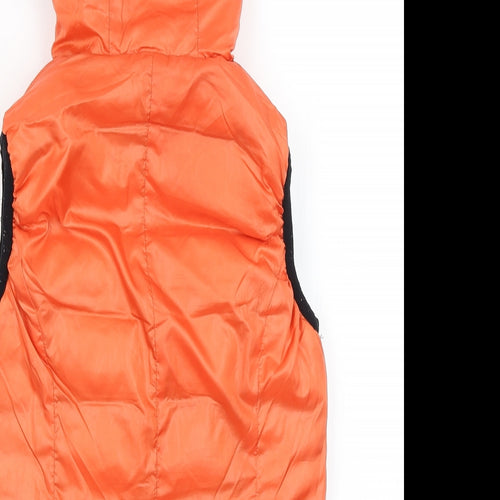 Jump & Fish Womens Orange   Gilet Coat Size S