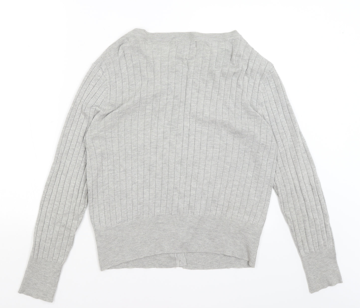 Primark Womens Grey   Cardigan Jumper Size 16