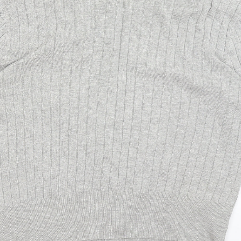 Primark Womens Grey   Cardigan Jumper Size 16