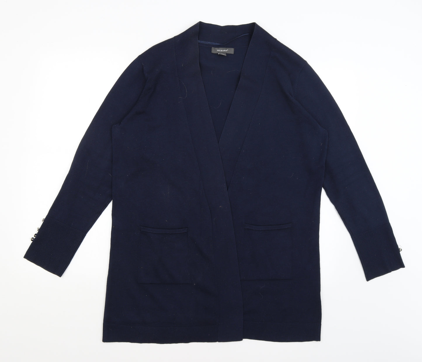 Primark Womens Blue   Cardigan Jumper Size L