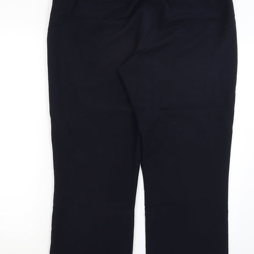 Collection Womens Blue   Dress Pants Trousers Size 16 L29 in