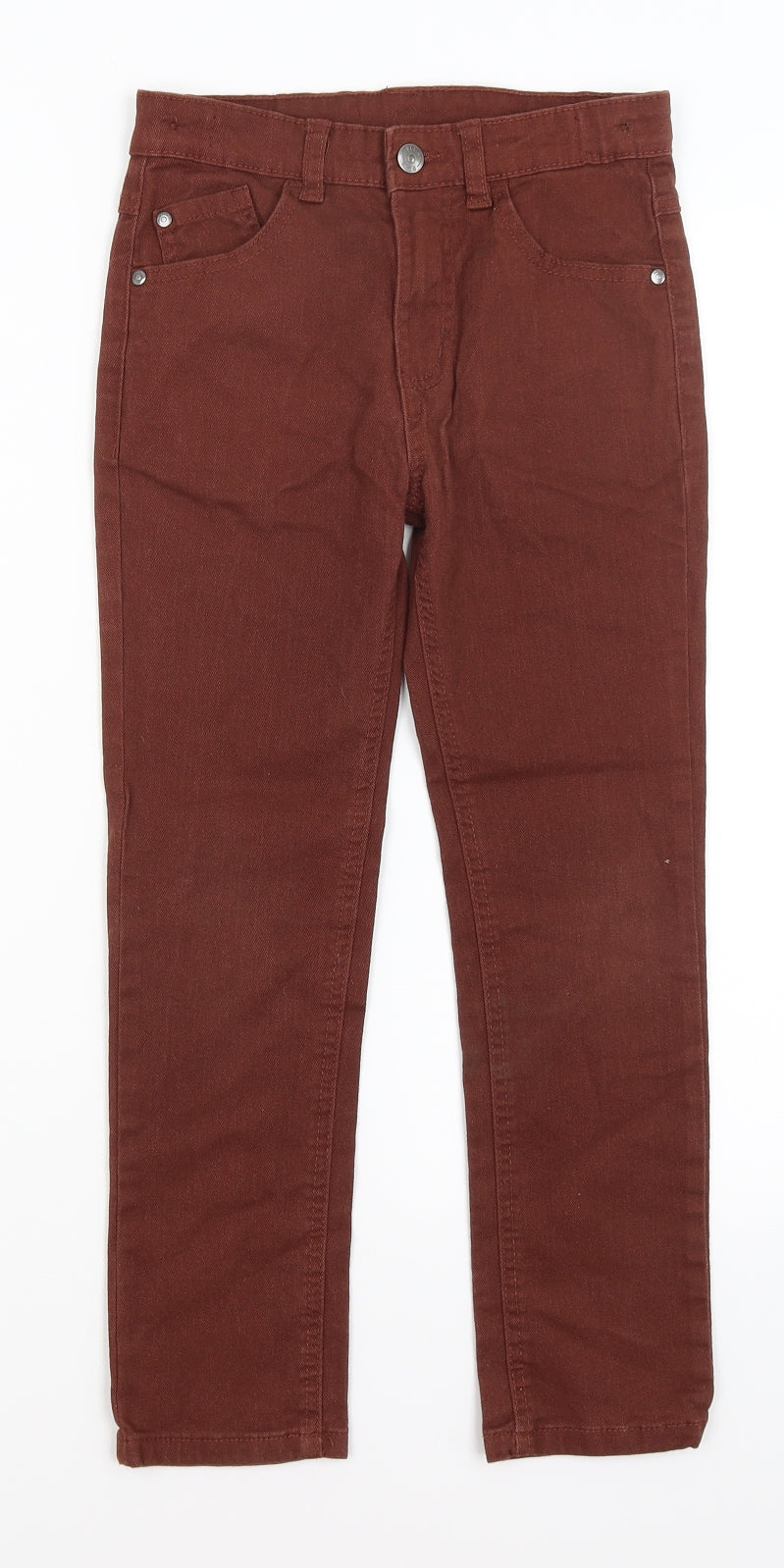 George Boys Brown   Straight Jeans Size 8-9 Years
