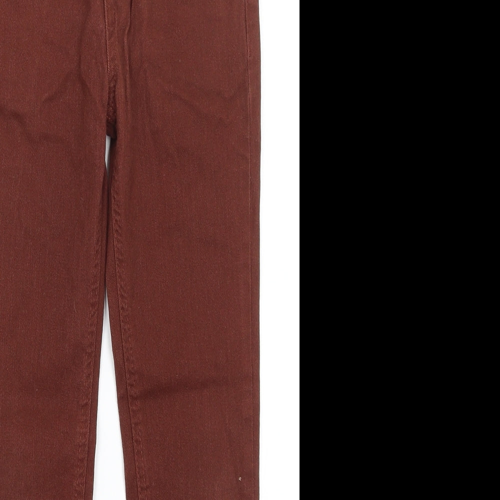 George Boys Brown   Straight Jeans Size 8-9 Years