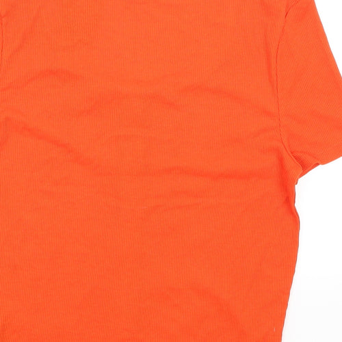 New Look Womens Orange   Basic T-Shirt Size 14