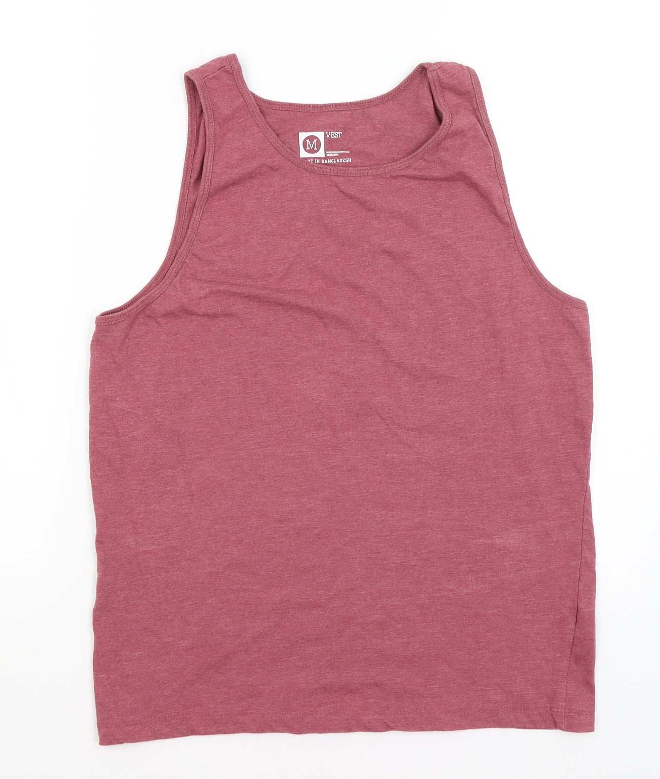 Cedar Wood State Mens Red    T-Shirt Size M