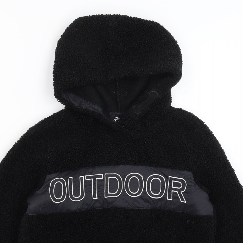 Crane Girls Black   Pullover Hoodie Size 11-12 Years  - Outdoor