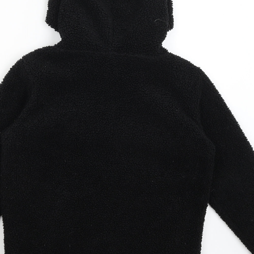 Crane Girls Black   Pullover Hoodie Size 11-12 Years  - Outdoor
