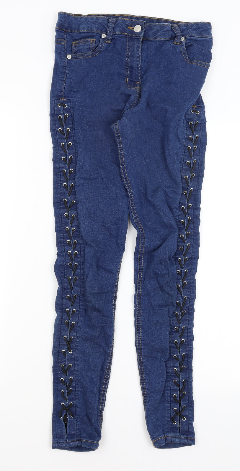 Pep & Co Womens Blue   Skinny Jeans Size 10 L26.5 in