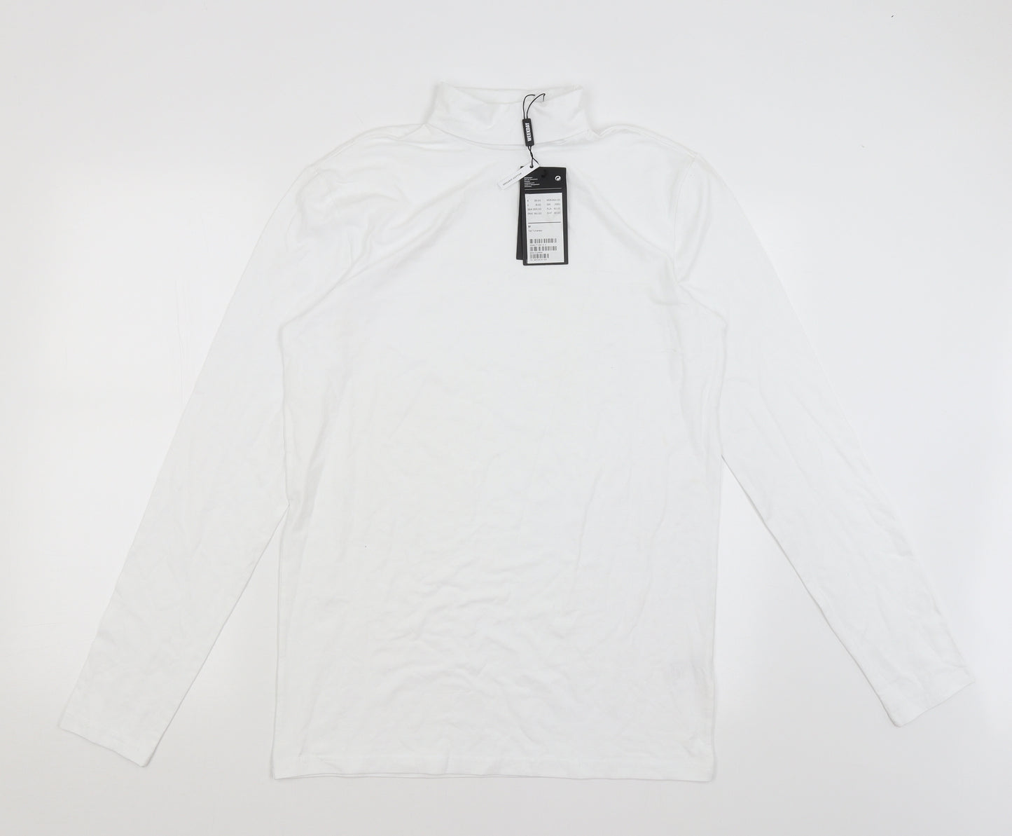 Weekday Mens White    T-Shirt Size M