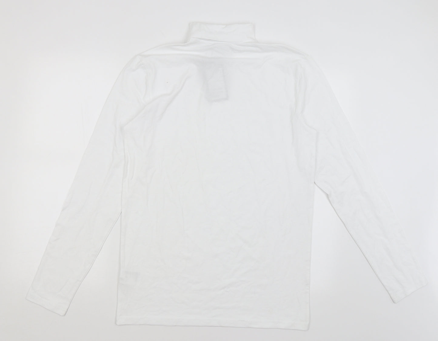 Weekday Mens White    T-Shirt Size M