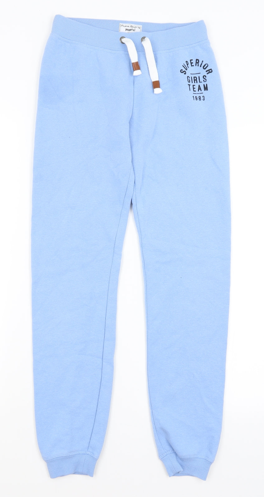 Pepperts Girls Blue   Jogger Trousers Size 11-12 Years