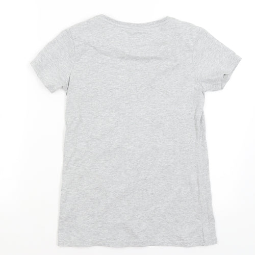 NEXT Girls Grey   Basic T-Shirt Size 13 Years  - Be Nice