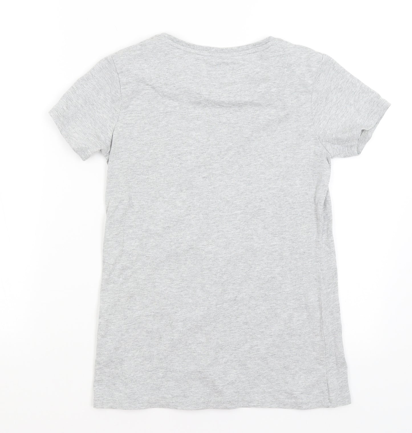 NEXT Girls Grey   Basic T-Shirt Size 13 Years  - Be Nice