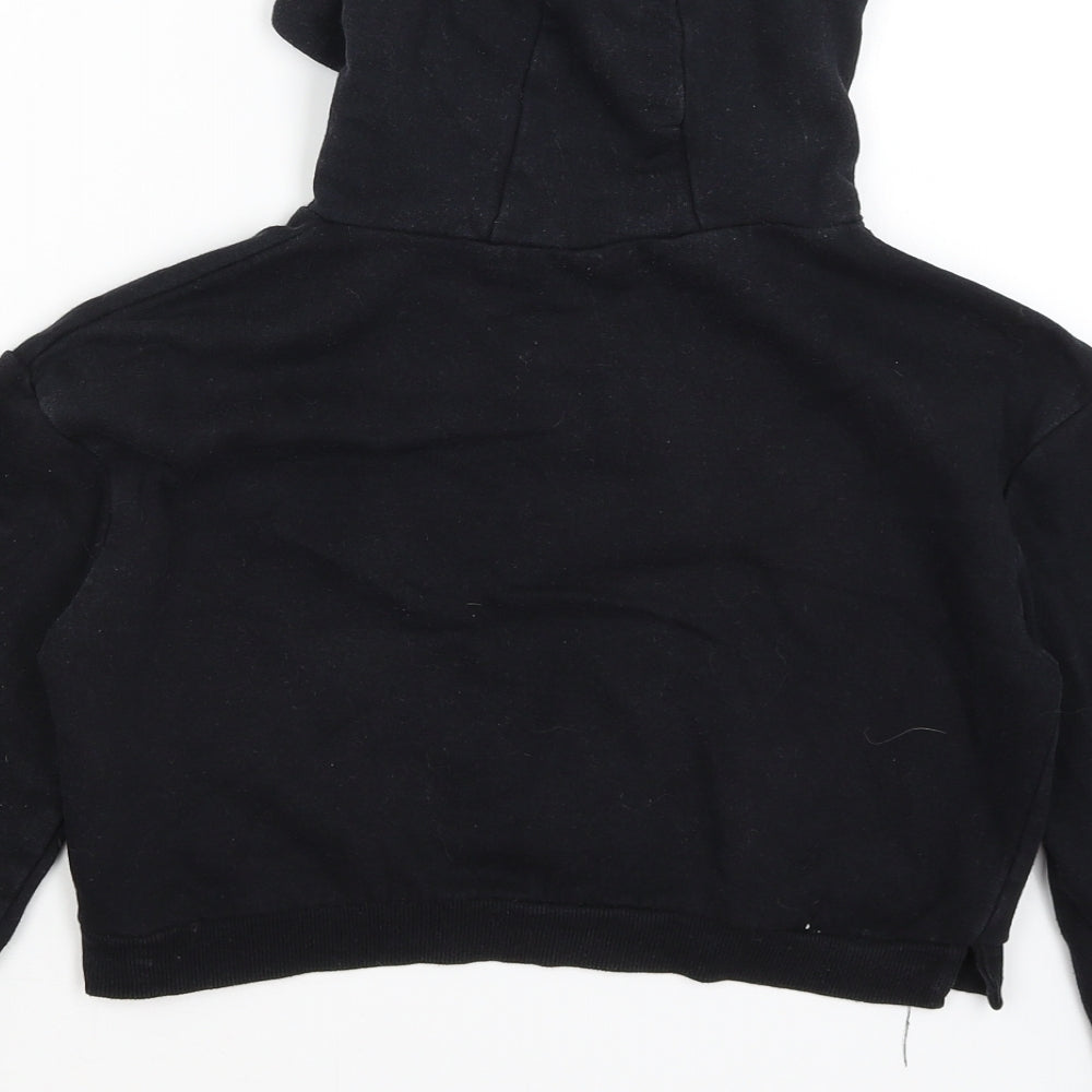 Miss E-vie Girls Black   Pullover Hoodie Size 9-10 Years  - Amour Paris