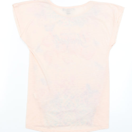 Atmosphere Womens Pink   Basic T-Shirt Size 6  - Be Unique Be Yourself