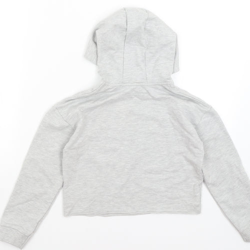 George Girls Grey   Pullover Hoodie Size 7-8 Years  - Gamer Vibes