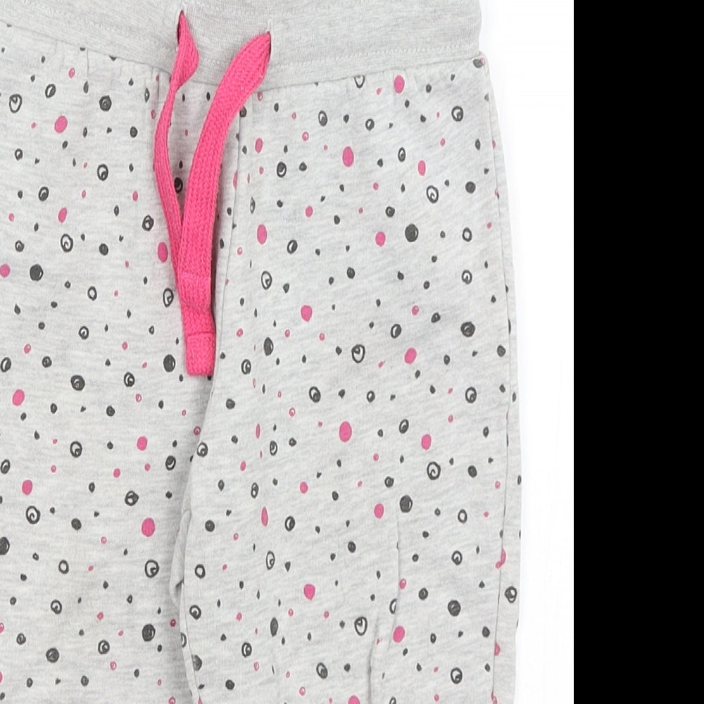 Lupilu Baby Grey Spotted  Jogger Trousers Size 18-24 Months