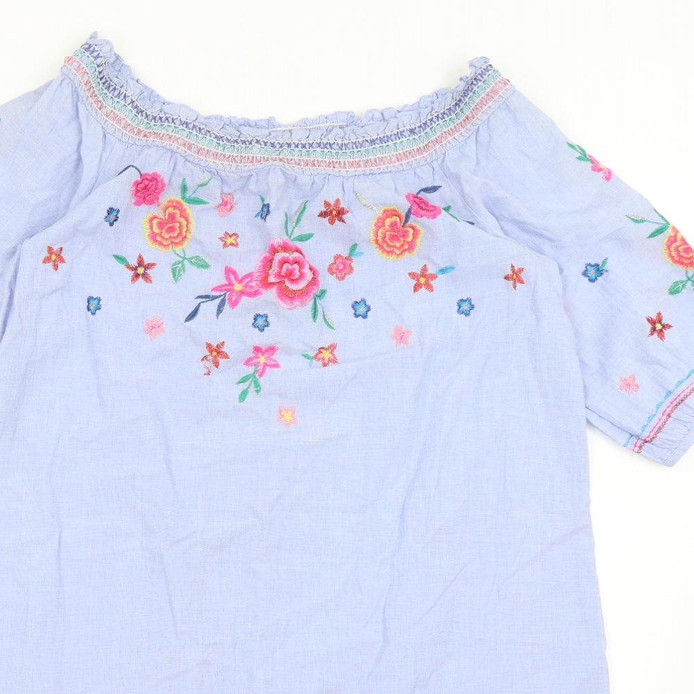 Accessorize Womens Blue   A-Line  Size M