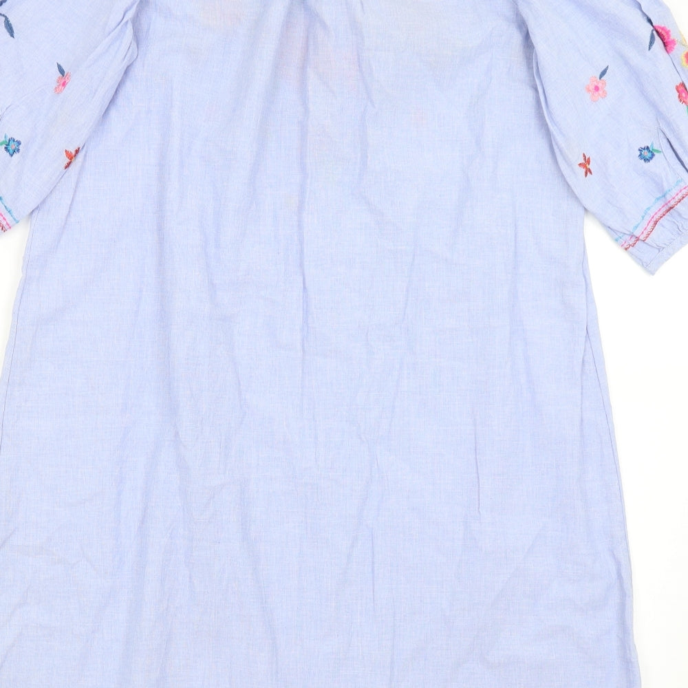 Accessorize Womens Blue   A-Line  Size M