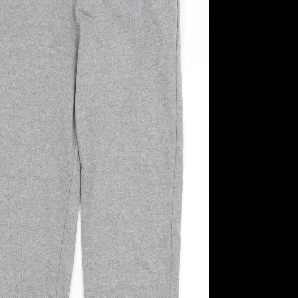 Souluxe Mens Grey   Jogger Trousers Size M L27 in