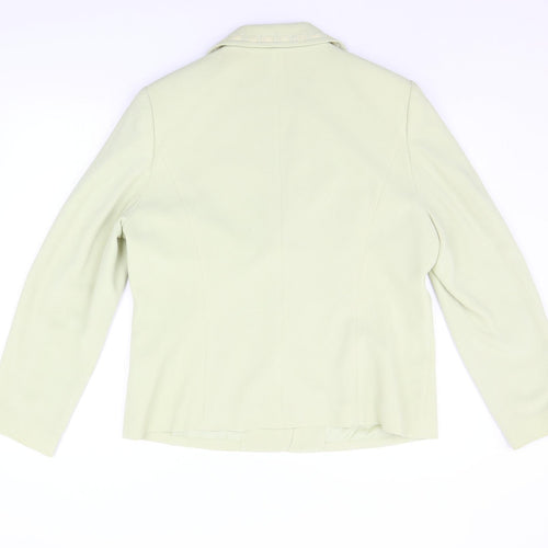 Gold Womens Yellow   Jacket Blazer Size 16