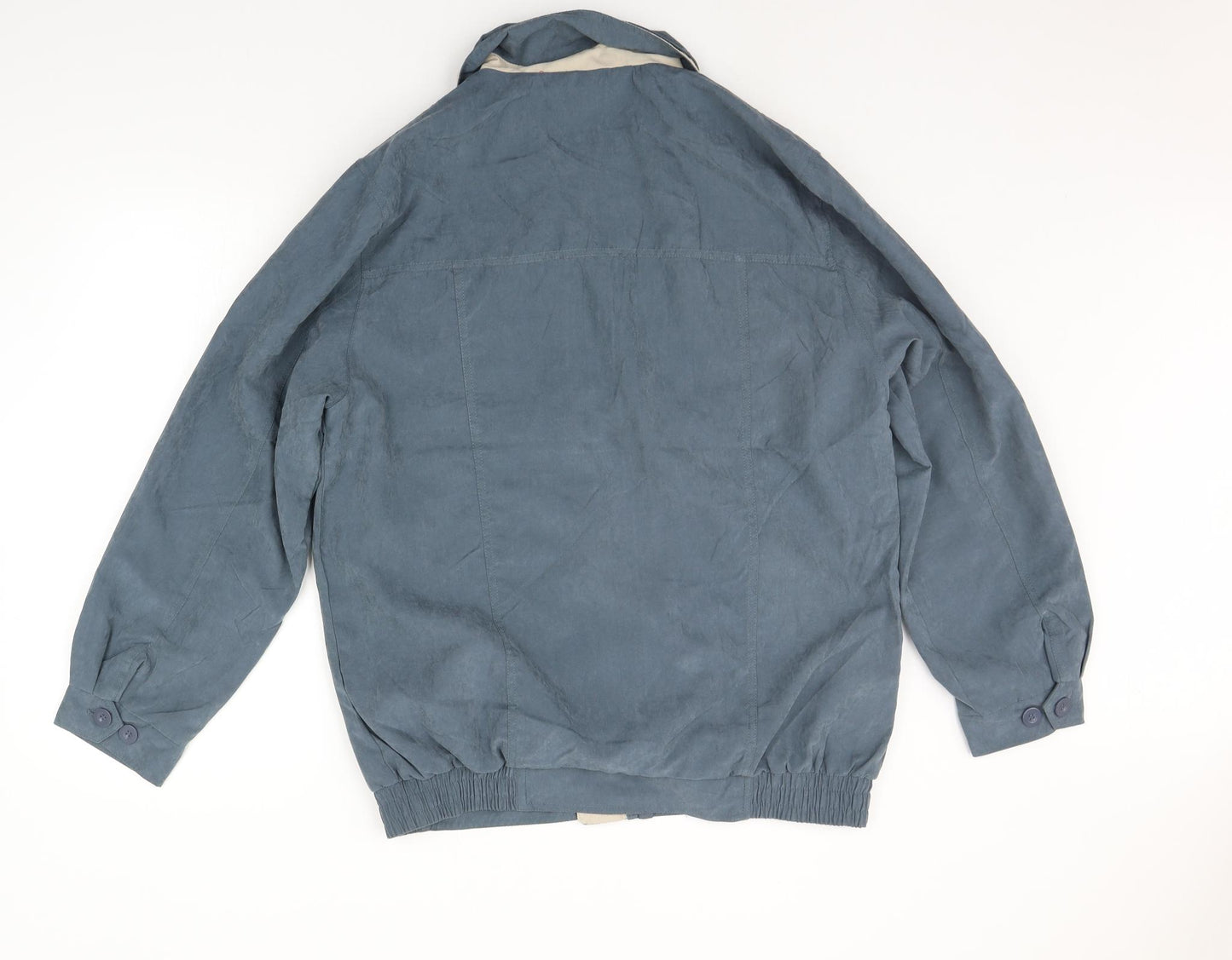 aldon Mens Blue   Jacket Coat Size S