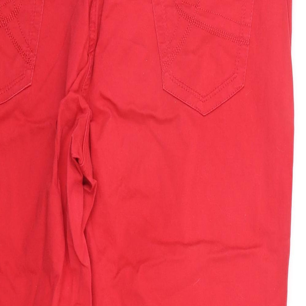 George Womens Red   Trousers  Size 18 L22 in