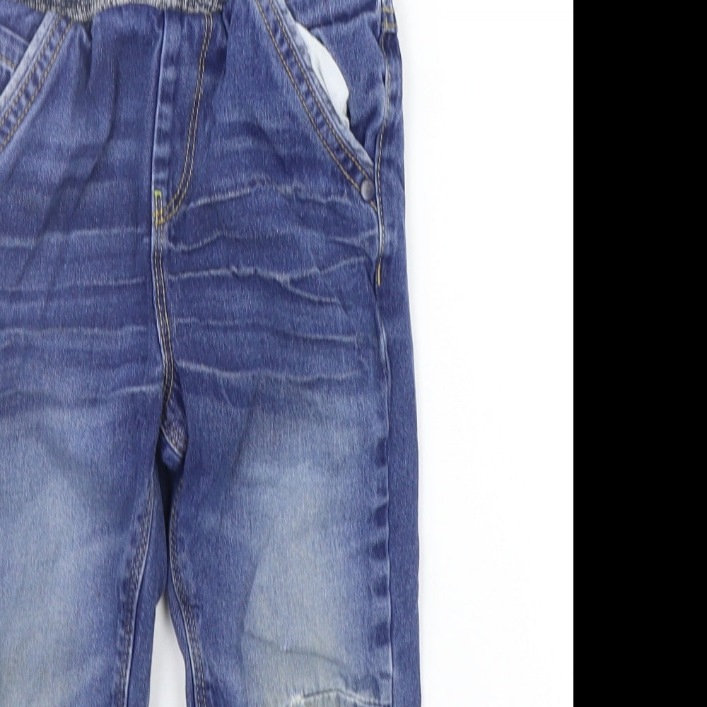 George Boys Blue   Straight Jeans Size 3-4 Years