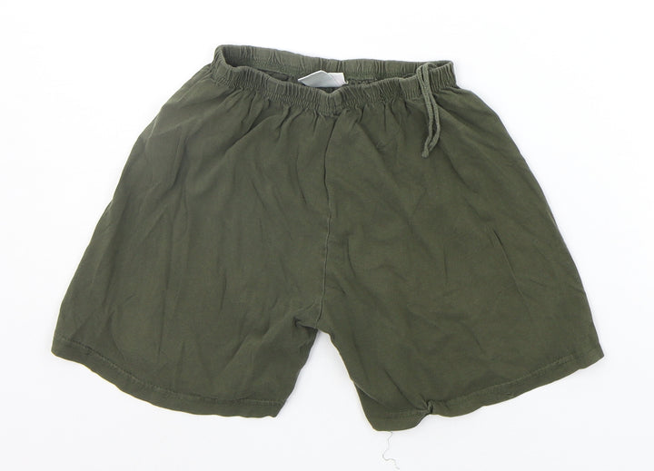 Infinity Kids Girls Green   Sweat Shorts Size 7-8 Years