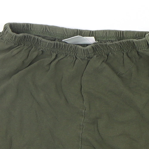 Infinity Kids Girls Green   Sweat Shorts Size 7-8 Years